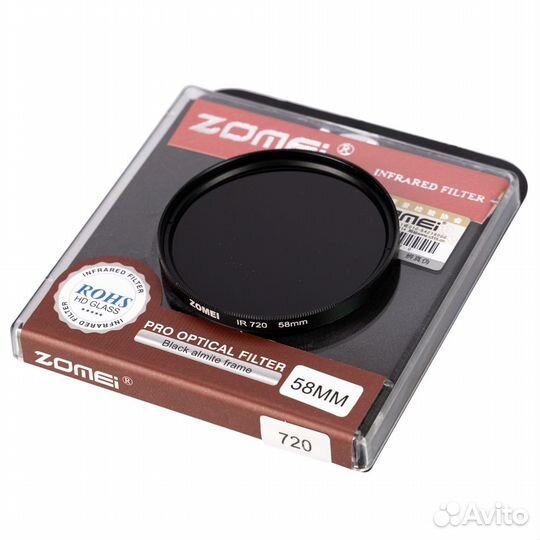 Светофильтр Zomei инфракрасный (720) - 58mm