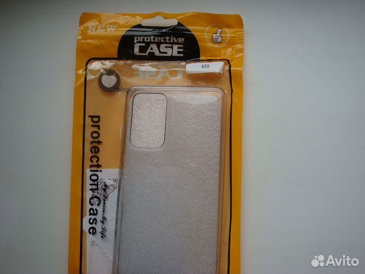 Чехол силиконовый на samsung А52