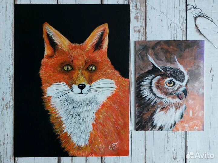 Картины акрилом