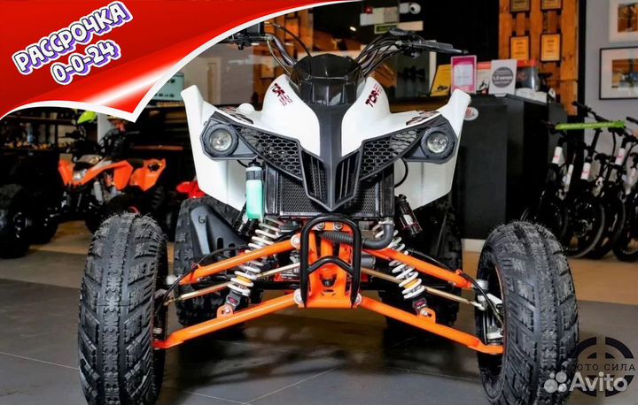 Квадроцикл Kayo Tor-3 C черно-белый