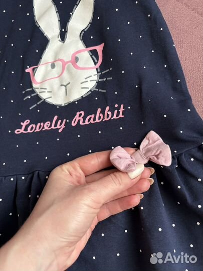 Вещи пакетом на девочку 104 110