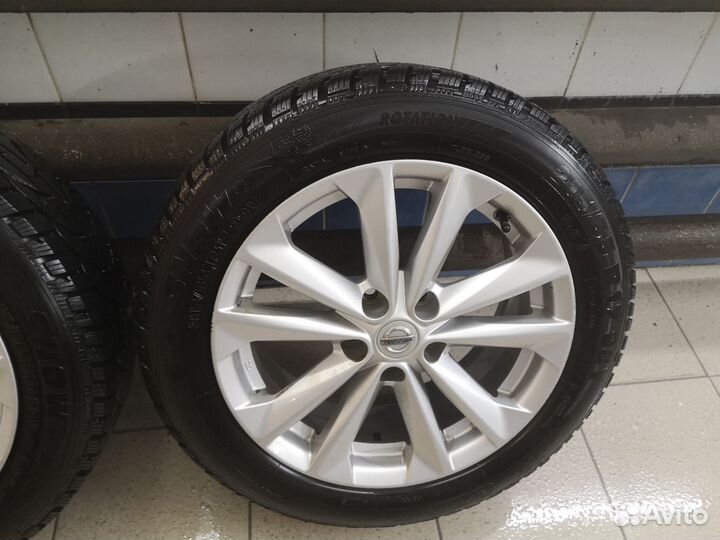 Колеса зимние Nissan qashqai r17
