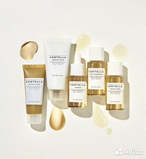 Набор косметики skin 1004 Madagackar centella kit