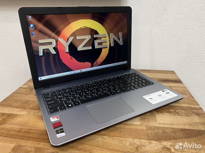 2021 Asus VivoBook 4 ядра 4Gb DDR4 SSD+500Gb сумка