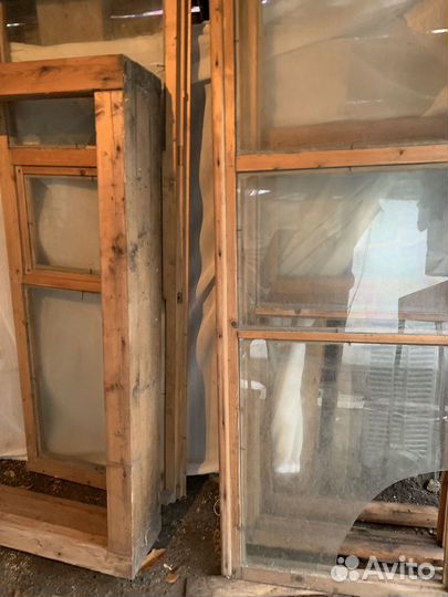 Рама оконная деревянная размер 170х140