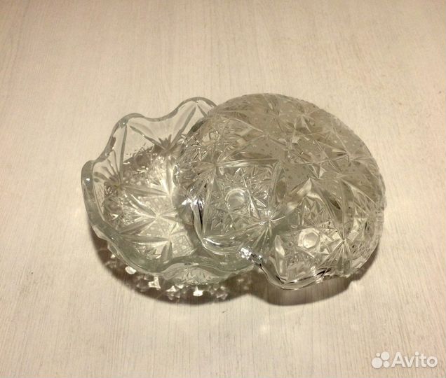 Салатник хрустальный
