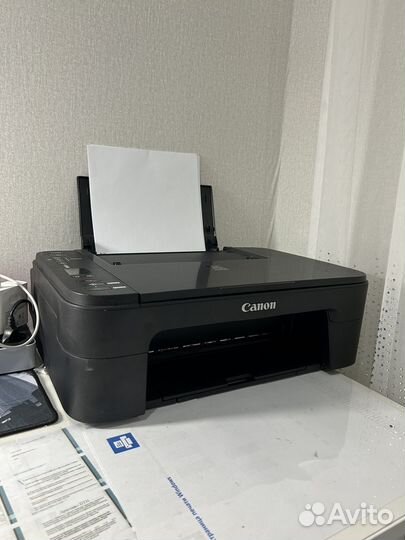 Цветной струйный принтер canon