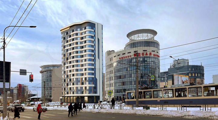 1-к. квартира, 38,8 м², 15/17 эт.