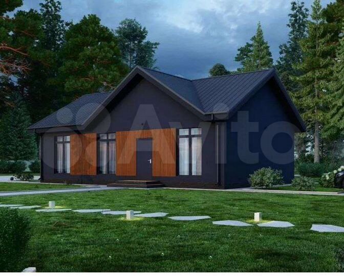 Дом 105 м² на участке 8 сот.