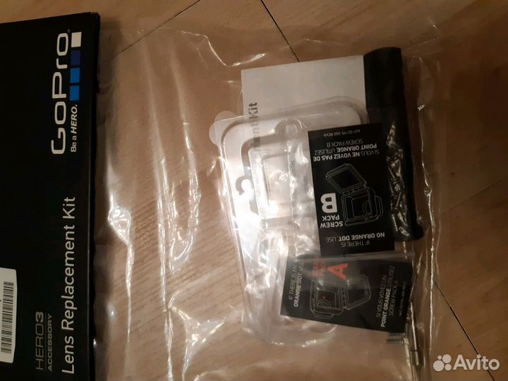 GoPro hero3Alnrk-301 рем комплект зам линз
