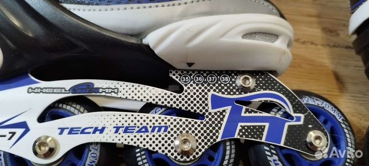 Детские ролики и защита 35-38