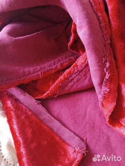Ткань бархат СССР