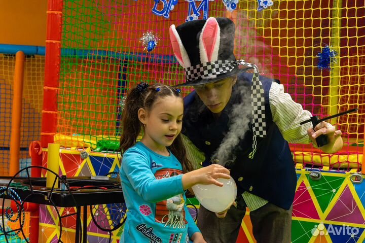 Шоу мыльных пузырей