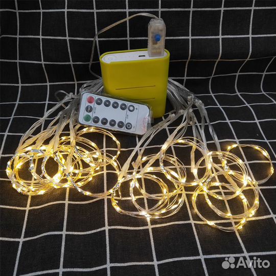 Гирлянда штора