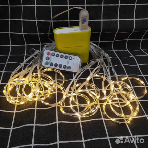 Гирлянда штора