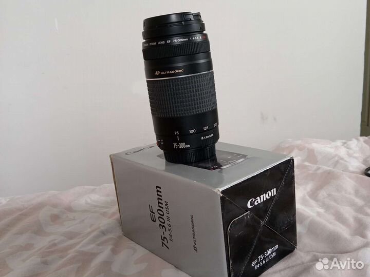 Объектив canon ef 75 300mm
