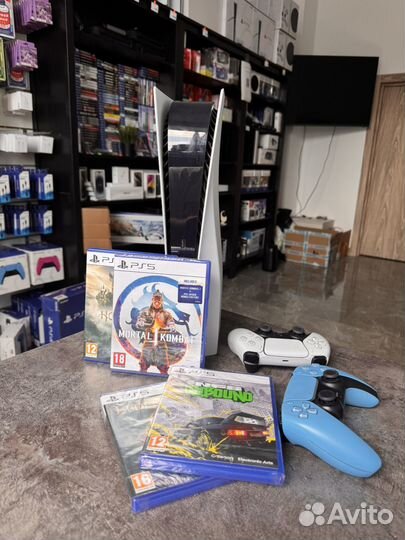 Play station 5 с дисководом 1-я рев
