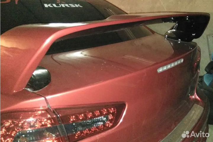 Спойлер EVO X mitsubishi lancer 10