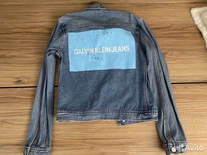 Джинсовая куртка сalvin klein jeans