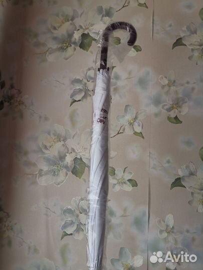 Зонт обычный новый белый