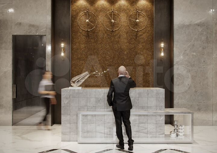 2-к. квартира, 74,3 м², 6/8 эт.