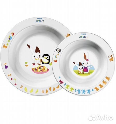Тарелки детские avent