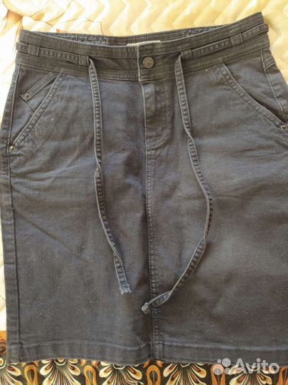 Джинсовая юбка zara