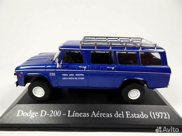 Dodge D-200 Lineas Aereas Estado 1972 1:43 Yu-Ra