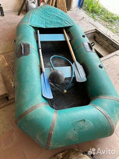 Лодка надувная резиновая бу