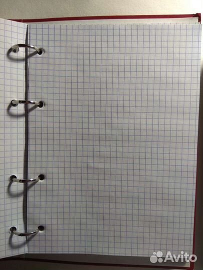 Тетрадь на кольцах