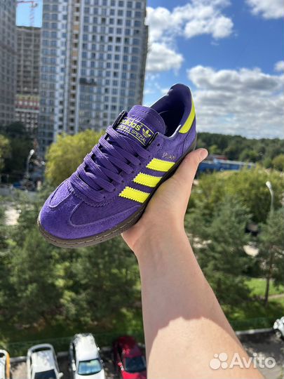 Кроссовки adidas spezial фиолетовые женские