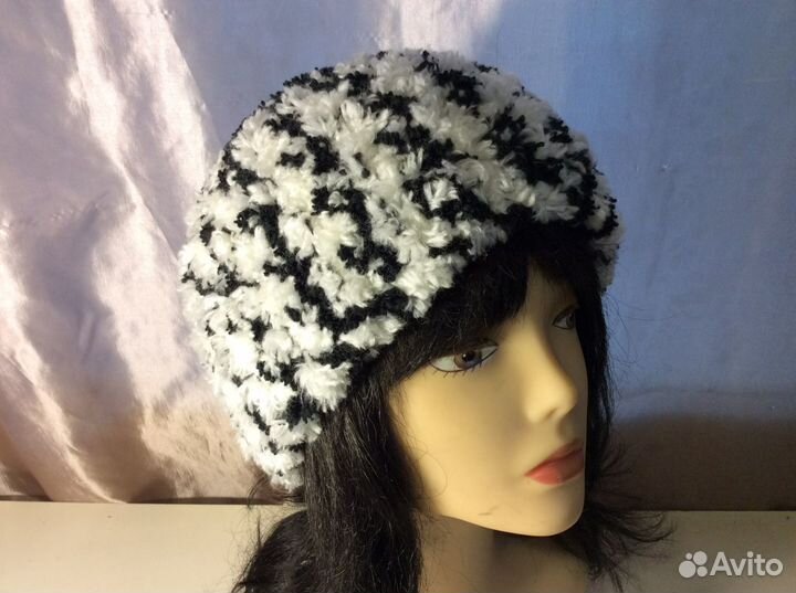 Роскошная универсальная шапочка, р 56-57, арт 232