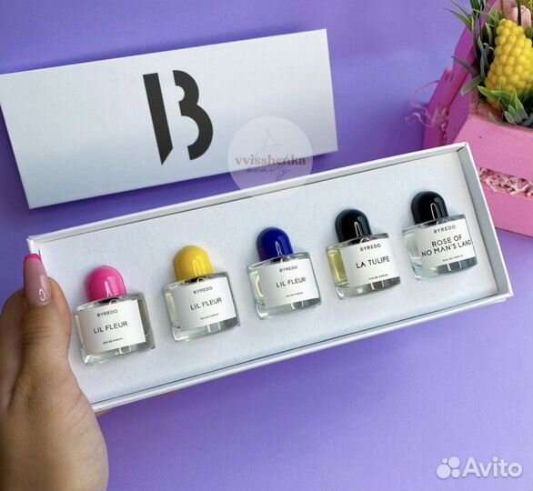 Byredo подарочный набор 5 x 5мл