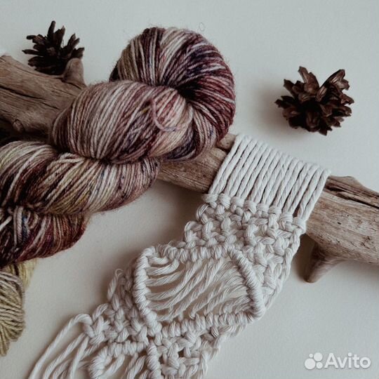 Yarn with love Пряжа ручного окрашивания Лот12