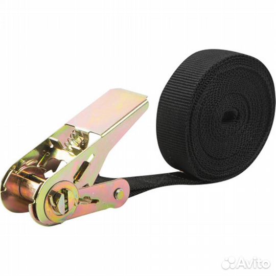 Ремень-стяжка с фиксатором-трещоткой Standers 5м