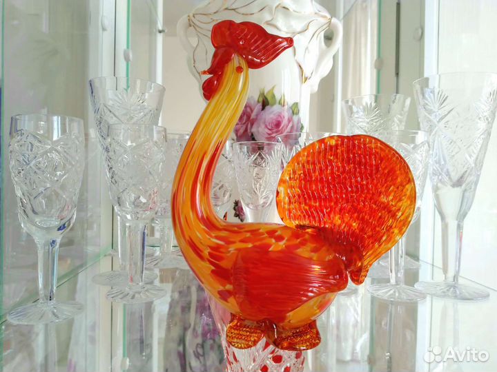 Петушок, стекло