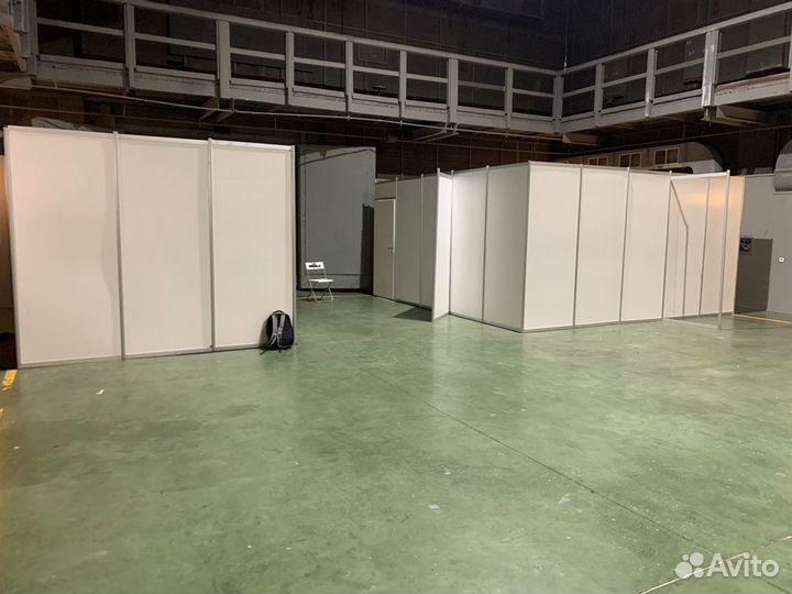 Аренда перегородок, гримерок