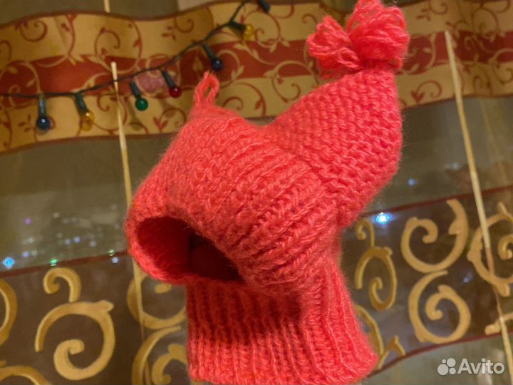 Шапка для собак мелких пород