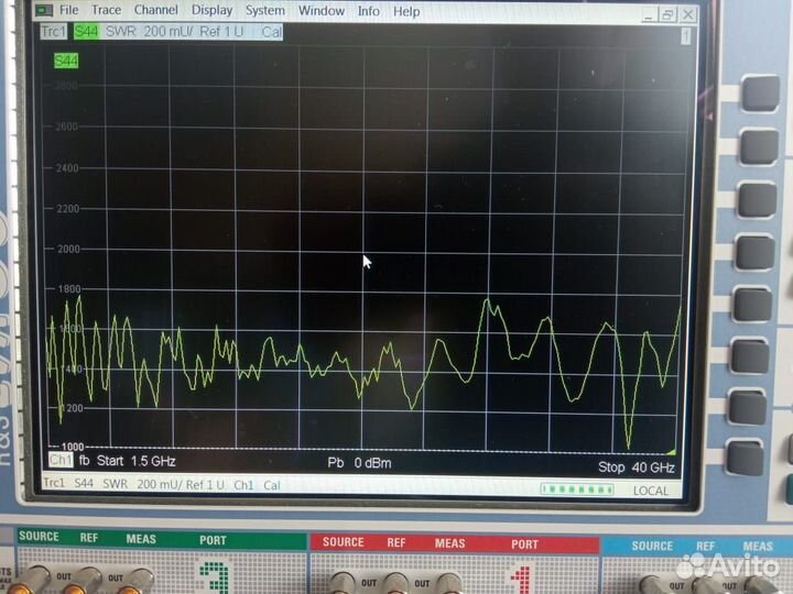 Рупорная измерительная антенна 1.5-40 ггц