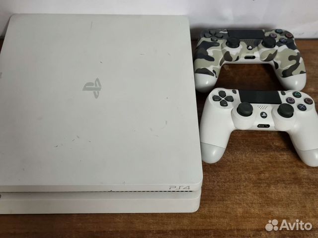 Ps4 slim белая 2 геймпада с играми Sony playstatio купить в Ростове-на ...