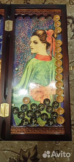 Нарды ручной работы