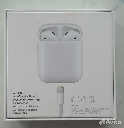Беспроводные наушники apple airpods