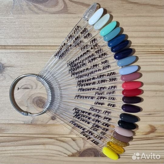 Набор гель-лаков для ногтей