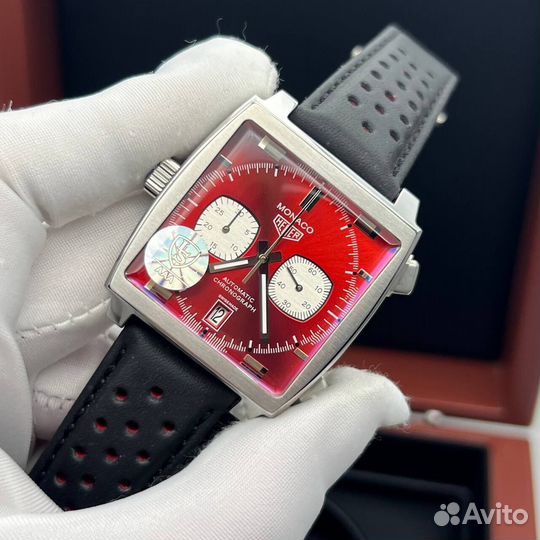 Брутальные мужские часы Tag Heuer Monaco