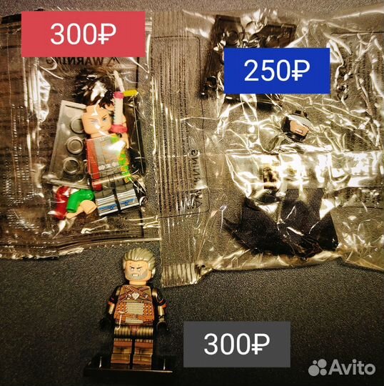 Lego минифигурки аниме игры фильмы