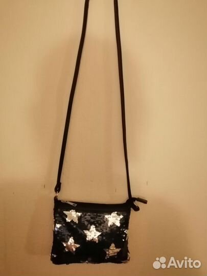Сумка женская экокожа с поетками, клатч
