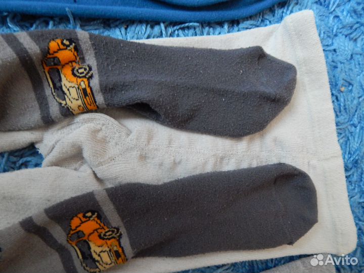 Колготки 6-7 лет на рост 122 тонкие и тёплые