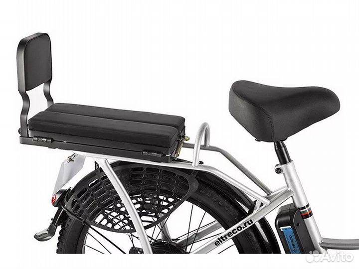 Велогибрид Электровелосипед green city e-alfa Fat