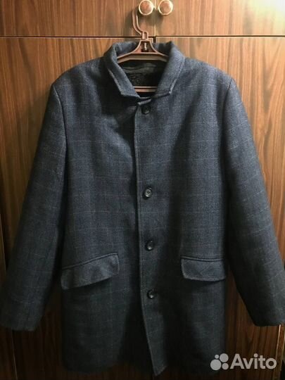 Утеплённое мужское пальто