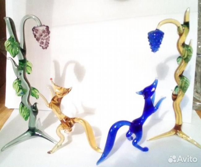 Хрустальная лиса (фигурки)